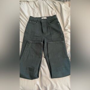 Abercrombie green jeans size 26